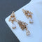 10pcs Teardrop CZ Pave Charm, 11x27mm zircon Charm Pendant, Teardrop crystal Pave Charm, Jewelry Making Supplies, wholesale prices