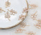 10pcs Butterfly CZ Pave Charm, 18.5x11mm zircon Charm Pendant, crystal Pave Charm, Jewelry Making Supplies