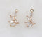 10pcs CZ Pave Charm, leaves zircon Charm Pendant, Diy Glass crystal Pave Charm, Jewelry Making Supplies
