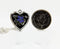 Pressed Flower Locket, Locket Necklace, Dainty Locket, Vintage Locket Necklace, Heart Locket, Photo Locket, Forget Me Not