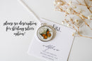 Monarch Butterfly Necklace | Save our Monarchs | Pressed Wildflower Necklace | Resin Necklace | Dried Wildflowers