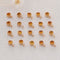 Preferential !!! 10pcs Gold Plated Zircon Charm,Gold Initial Charm,Tiny cz Pendant,cz Pave Charm, Yellow, Wholesale