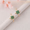 10pcs CZ Pave Cross Charm, Zircon Cross Connector, Link
