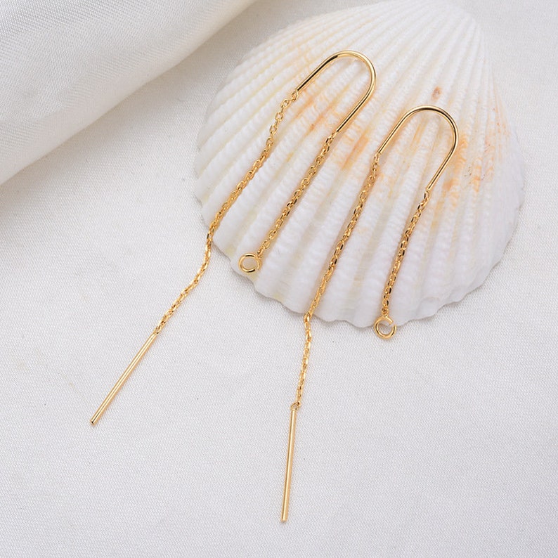 10pcs silver 18K Gold Plated 6MM Round Earrings w/ Ring,Round Stud Earring,Gold Ball Earrings,Trend Earrings,Earring Attachment