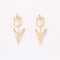 6pcs real gold plated tulip flower charm, tulip Pendant ,tulip bouquet, plant,Jewelry Making,diy supply