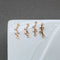 10pcs Leaves Zirconia Connecto Charm Pedant , CZ Pave flower Pendant, Rhinestone Charm