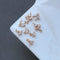 10pcs flower Zirconia Connecto Charm Pedant , CZ Pave flower Pendant, Rhinestone Charm