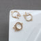 10pcs bow Zirconia Connecto Charm Pedant, CZ Pave bow Pendant, Rhinestone Charm, High Quality