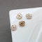 10pcs bow Zirconia Connecto Charm Pedant, CZ Pave bow Pendant, Rhinestone Charm, High Quality