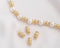 10pcs 7x4.5mm 14K Real Gold Plated Brass Retro Vase shaped Bead Spacers, Gold Plated Brass Bead Caps DIY Spacer bead Making Pendant Supplies