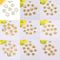 100pc Snowflake-Shaped Metal Flower Bead Caps & Petals, DIY Jewelry Spacer Beads, Beading Flower Caps Spacer Slices, Gold-Filled Accessories