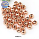 100pcs Seamless Round Ball Beads Spacer for Jewelry Making Findings