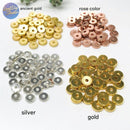 100pcs Seamless Round Ball Beads Spacer for Jewelry Making Findings