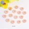 100pcs Seamless Round Ball Beads Spacer for Jewelry Making Findings