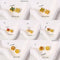 10Pcs 18K Gold Plated Brass Spacer Beads, Petal Hollow Out Beads, Flat Round Beads, Flower Beads, Four-leaf Clover and DIY Craft Supplies