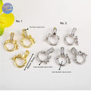 10Pcs 18K Gold Plated brass Spacer Beads,Hollow Out beads,Flat Round Beads,Cake Beads,Focal Cat Eye Beads, DIY Craft Supplies