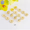 100pcs Seamless Round Ball Beads Spacer for Jewelry Making Findings
