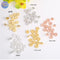 100pcs Seamless Round Ball Beads Spacer for Jewelry Making Findings
