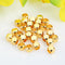 100pcs Gold Plated Brass Geometric Rectangle Spacer Beads DIY Necklace and Bracelet Jewelry Making Supplies, Gold Loose Beads Square Beads