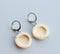 20pcs Stainless Steel wood Earrings Blanks,wood Earrings Base Settings