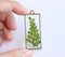 1pcs Handmade Resin Leaves pressed flower pendant necklace