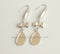 10pcs Stainless Steel 10x14mm/13x18mm/ 18x25mm Teardrop Bezel Settings Earring Blanks Earrings Base