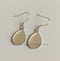 20pcs Stainless Steel 13x18mm/ 18x25mm Teardrop Bezel Settings Earring Blanks Earrings Base