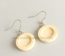 20pcs Stainless Steel wood Earrings Blanks,wood Earrings Base Settings
