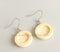 20pcs Stainless Steel wood Earrings Blanks,wood Earrings Base Settings