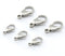 50pcs Stainless Steel Lobster Clasp Claw Clasps Bracelet Necklace Finding Jewelry Supplies
