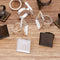 10pcs 20mm 25mm square Ring Blanks,Brass Bronze Ring Blanks Bezel Setting Wholesale