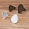 20pcs Brass Teardrop Ring Base Blanks, 13x18mm/18x25mm Adjustable Ring Settings