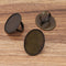Brass oval Ring 13x18mm /18x25mm /30x40mm Base Blanks,Adjustable Ring Settings