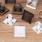 10pcs 20mm 25mm square Ring Blanks,Brass Bronze Ring Blanks Bezel Setting Wholesale