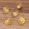 10pcs Brass 25mm Ring Base Blanks Ring Settings