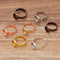 20pcs Brass 16mm  18mm 20mm Ring Base Blanks,Adjustable Ring Settings