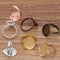 20pcs Brass Teardrop Ring Base Blanks, 13x18mm/18x25mm Adjustable Lace Ring Settings