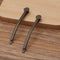 50pcs Hair Pins, Brass Bobby Pin with Ring, DIY Hairpin Hair Pins, Jewelry Vintage Blank Hairpin