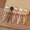 20pcs Hair Clips 12mm Bezel, Cabochon Base Blank Hairpin, Hair Clips, Blank Bobby Pins Tray, Hair Accessories