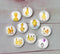 Handmade Round Photo Glass Cabochon animal duck A262