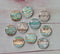 Handmade Round Photo Glass Cabochon Pattern A267