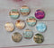 Handmade Round Photo Glass Cabochon Pattern A268