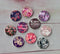 Handmade Round Photo Glass Cabochon A279