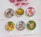 Handmade Round Photo Glass Cabochon animal deer a373