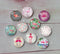 Handmade Round Photo Glass Cabochon animal Flamingo A403