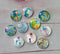 Handmade Round Photo Glass Cabochon animal A405