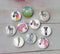 Handmade Round Photo Glass Cabochon animal horse A416