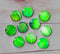 Handmade Round Photo Glass Cabochon baseball A506