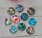 Handmade Round Photo Glass Cabochon A523