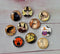 Handmade Round Photo Glass Cabochon A575